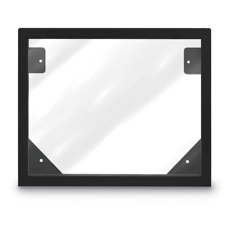 United Visual Products Drop-In Shadowbox, 8-1/2"x11", Light Oak/C, UVSB811-LTOAK-CORK UVSB811-LTOAK-CORK